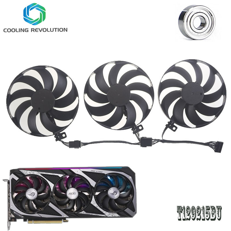 Rtx 3090 24Gb Gddr6X - 87 مللي متر T129215BU DC12V 0.50AMP