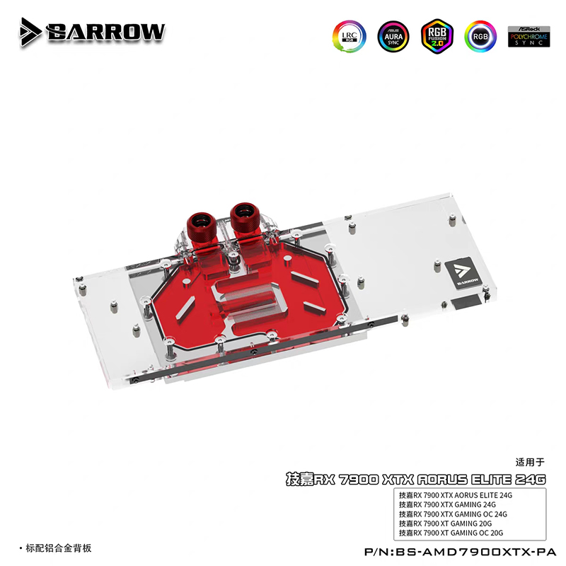 كتلة مياه بارو لجيجابايت RX 79 - مراجعة Rx 7900 Xt 20Gb وسعره