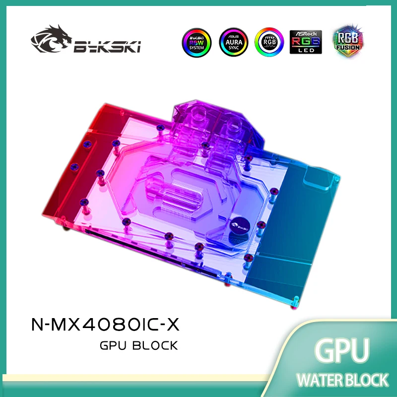 مكعب تبريد وحدة معالجة الرسوما - مراجعة Rtx 4080 Water Cooling Block وسعره