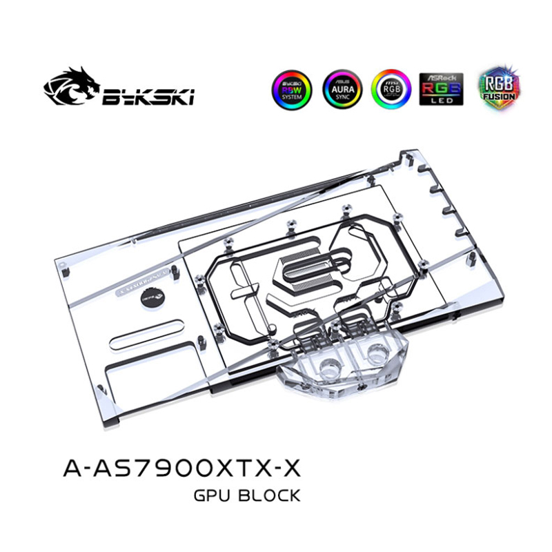 بلوك مائي من Bykski لاستخدامه  - مراجعة Rx 7900 Xt 20Gb وسعره